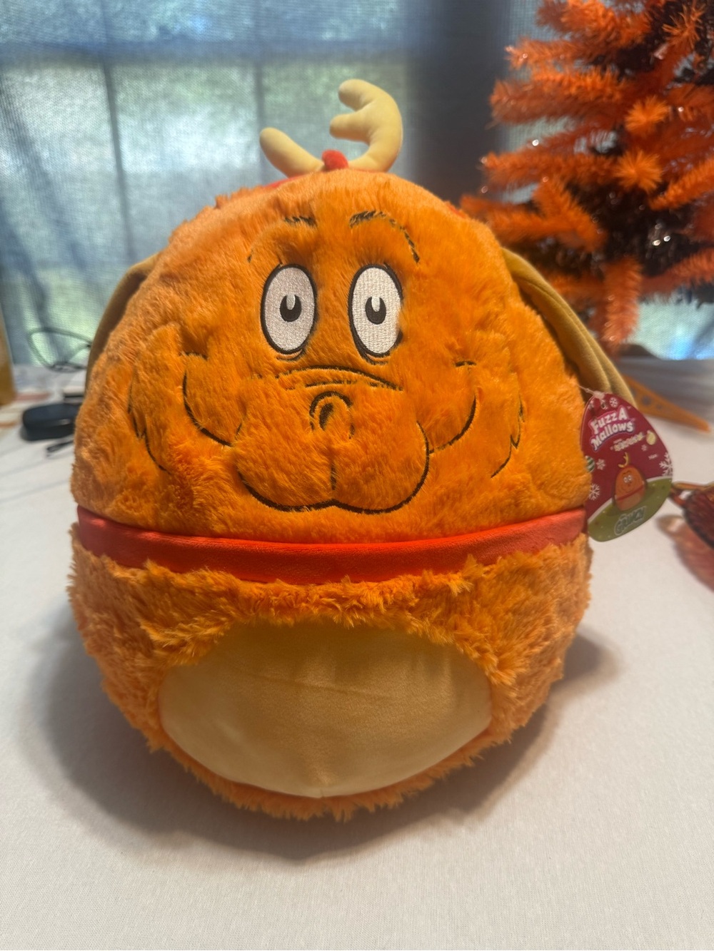 Squishmallows Max the Dog Fuzz-A-Mallows 12” Grinch NWT Jazwares 2025